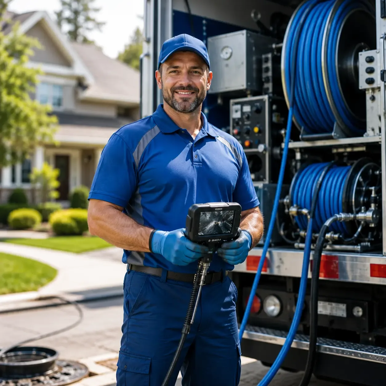 Local outdoor drain cleaning specialists in Jeddo, MI